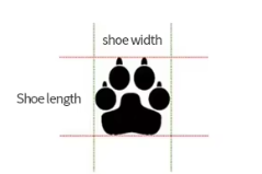 Dog shoes, dog socks, dog booties, waterproof dog shoes, dog shoes for small to extra large dogs, Paw Measument
