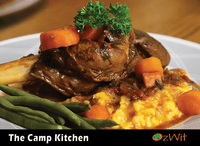 Thumbnail for The Camp Kitchen, OzWit, Red Wine Lamb Shanks, OzWit