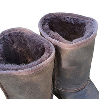 Thumbnail for Tarrakoota, Oilskin Uggs, Australian Made, Pure Wool Inner, OzWit, Australian Oilskin, Australian Wool,