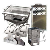 Thumbnail for King Quokka Pack, Large Quokka Charcoal Starter, BBQ Plate, Rotisserie Brackets