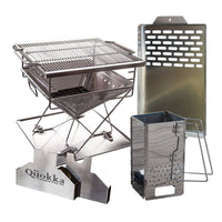 Thumbnail for King Quokka Pack, Medium Quokka Charcoal Starter, BBQ Plate, Rotisserie Brackets