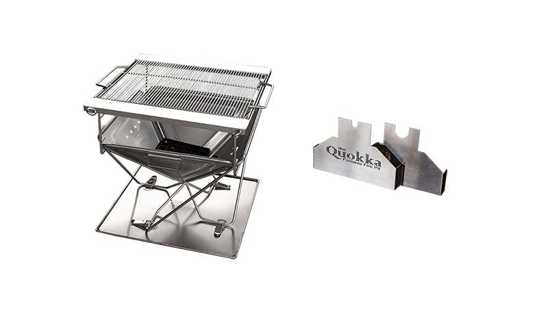 Large Quokka Fire Pit, Camping Fire, Portable Fire Pit, Rotisserie Brackets, OzWit, Travel Pits