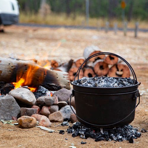 Spun Steel Camp Oven, OzWit