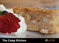 Thumbnail for The Camp Kitchen, OzWit, Camp Oven Cooking, Macadamia Slice