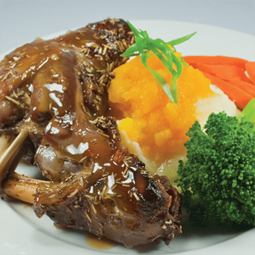 "Camp oven roast lamb recipe from Cooking with Camp Ovens cookbook"