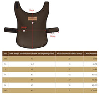 Thumbnail for sizing chart, Oilskin Dog Coats Wool Lined, OzWit