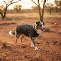 Thumbnail for Australian Oilskin Dog Rain Coat – Rugged, Waterproof Protection for the Great Outdoors