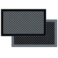 Thumbnail for Annex Plus Poly Mats Black on Mid Grey
