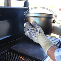 Thumbnail for Heat gloves good for camp oven cooking, Kevlar, Silicon