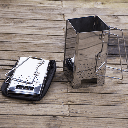 Folding Charcoal Starter Display