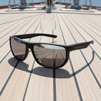 Thumbnail for Black mirrored floating polarized sunglasses 