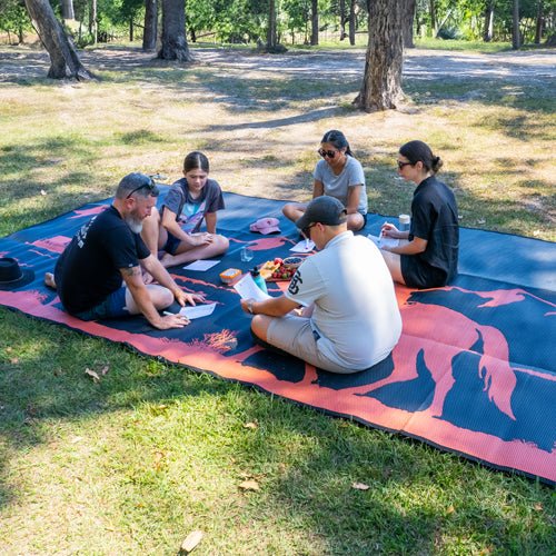 Poly Camping Mat, picnic, Recycled Plastic