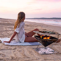 Thumbnail for Char Grill Cooking, Quokka, OzWit, Travel Pits, Cooking, Picnic, Beach