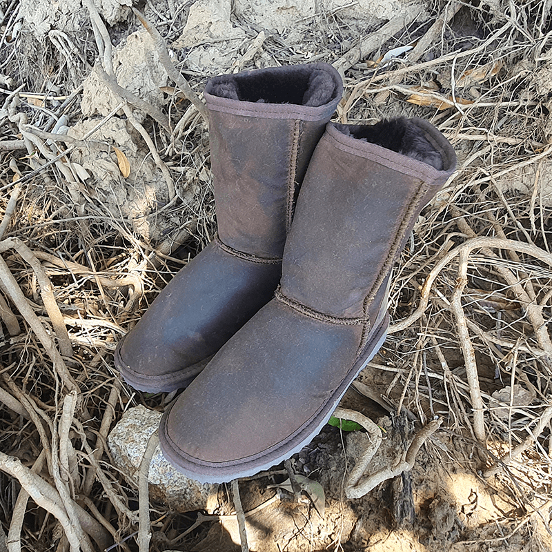 Tarrakoota, Oilskin Uggs, Australian Made, Australian Oilskin, Australian Wool, Tred, OzWit