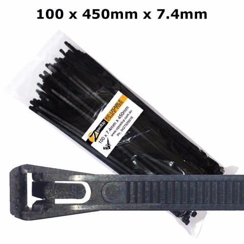 Reusable cable ties