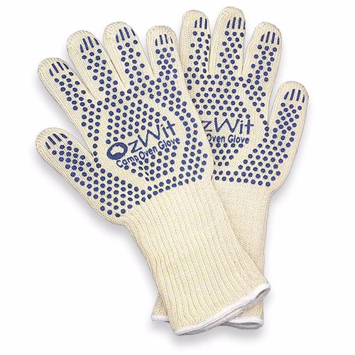 OzWit large Heat gloves, camp oven gloves, camp fire gloves, camp oven cooking gloves