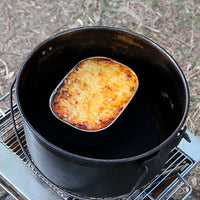 Thumbnail for OzWit's 12 inch Spun Steel Camp Oven Pack, Dutch Oven Pack.