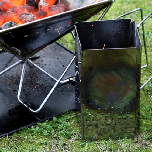 Charcoal Starter with Quokka fire pit