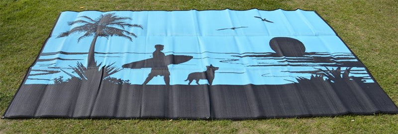 Morning Surf recycled poly camping mat
