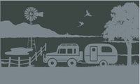Thumbnail for Free Camping Poly Mats Mid Grey and Charcoal